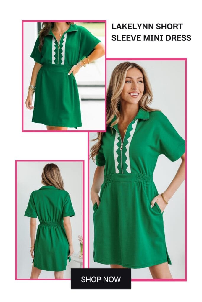 Lakelynn Short Sleeve Mini Dress in a clean minimalist style, perfect for an affordable 2026 OOTD