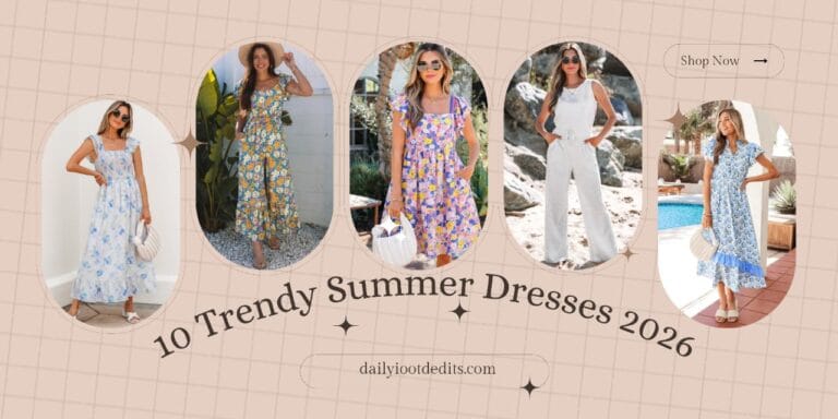 Trendy summer dresses 2026: Stylish Guide